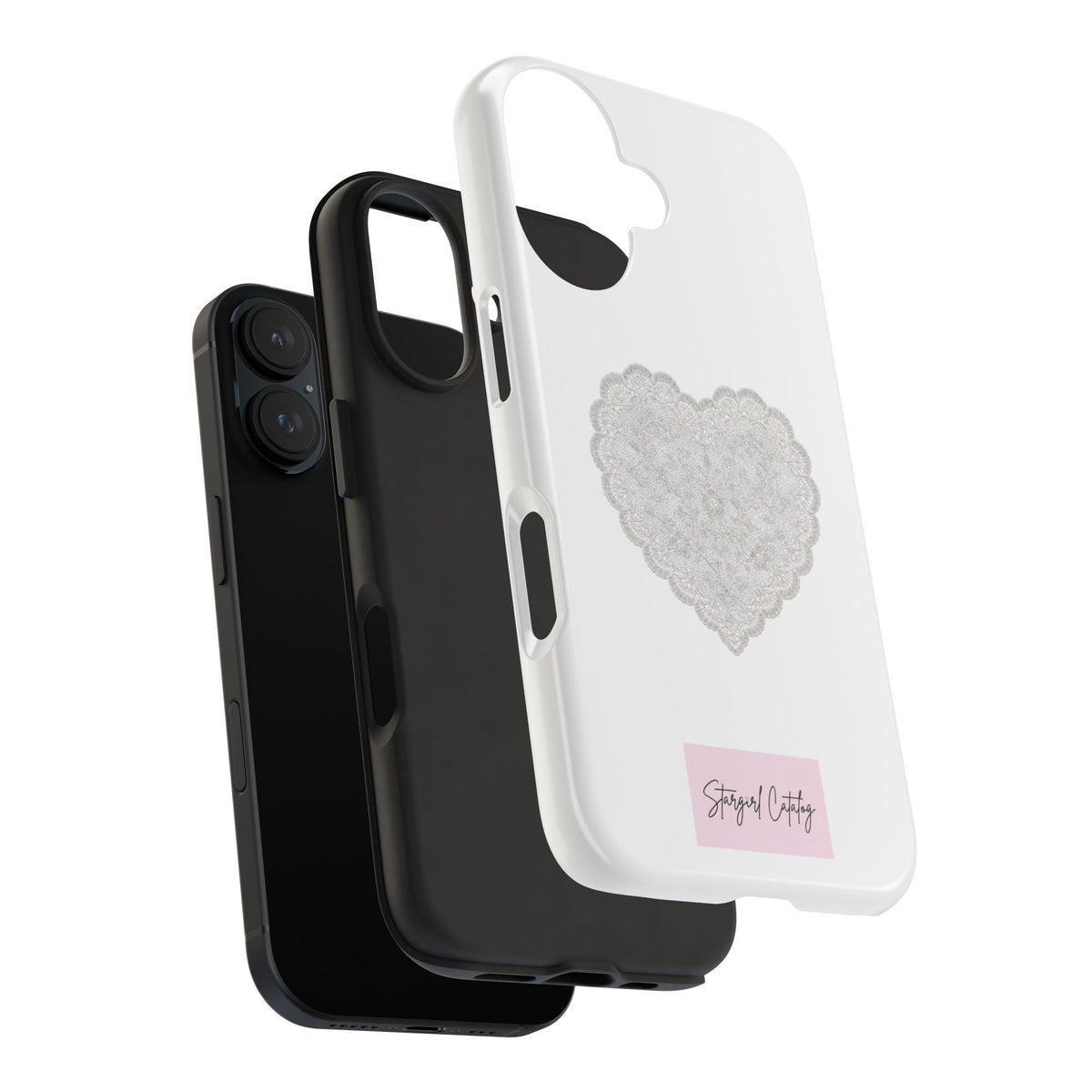 Lace Heart iPhone Case