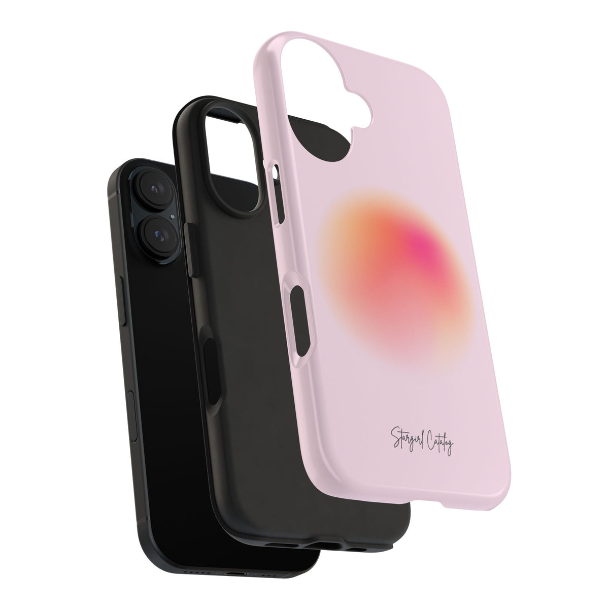 Blush Aura iPhone Case